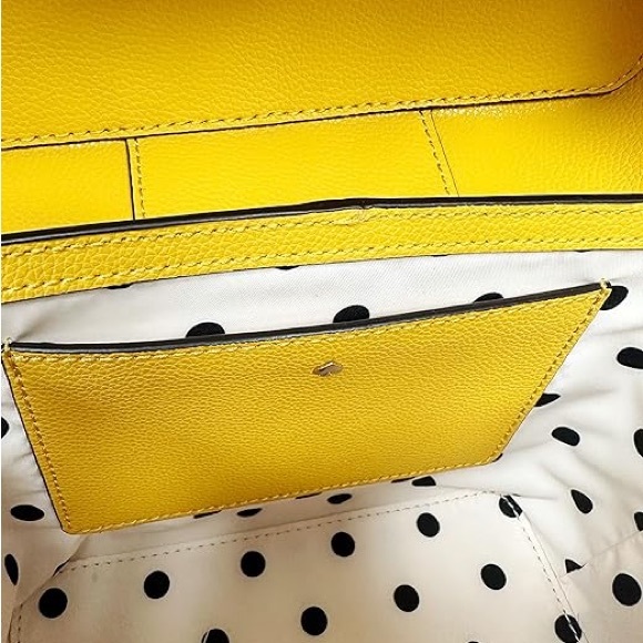 Brand new Kate Spade Voyage Small Handle Sunglow Yellow Crossbody Purse - Picture 5 of 6